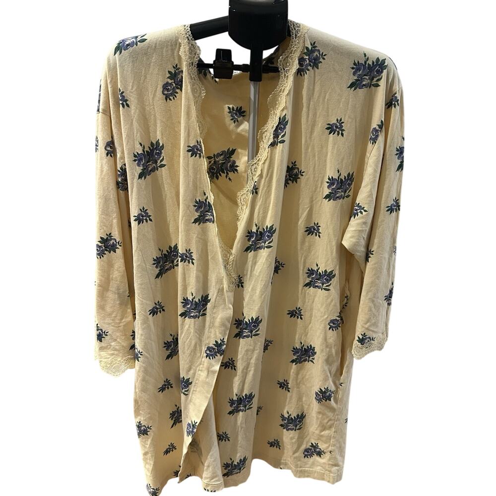 Vintage Victoria's Secret Floral Robe Women's size L